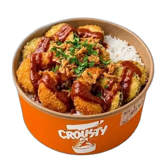 Bol Crousty crevettes